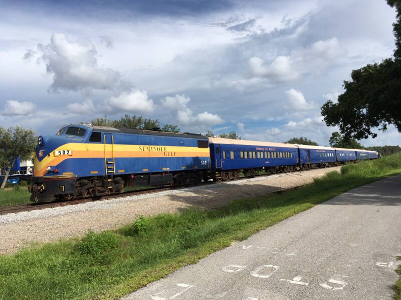 Seminole Gulf Railway Murder Mystery Dinner Train.