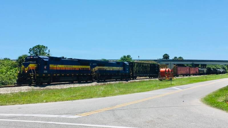 Seminole Gulf Railway's Desoto Turn