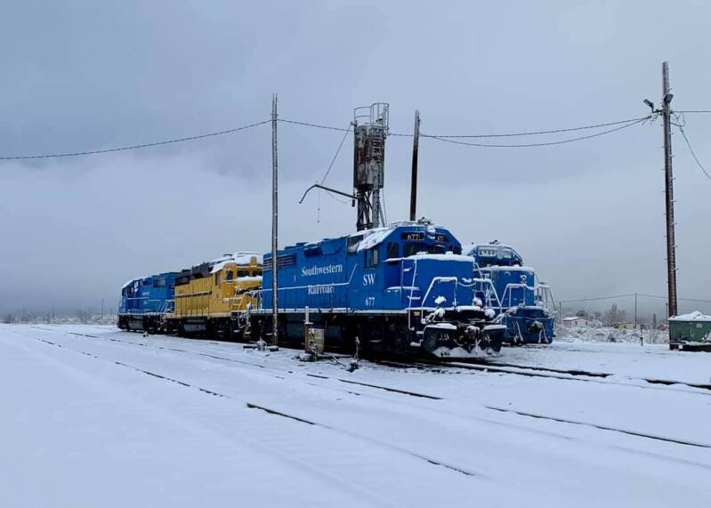 Southwestern Railroad locomotives.