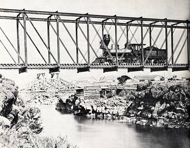 Utah and Northern Bridge at Eagle Rock