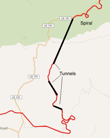 Map of the Whitmore Park alternative.