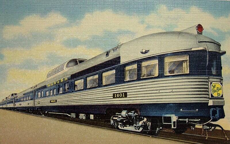 Ble Bird Dome Observation Car.