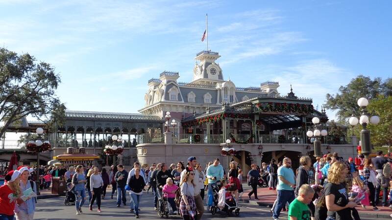 Main Street, U.S.A. Station.