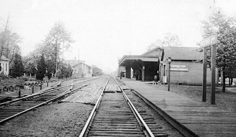 Wickford Junction station around 1913.