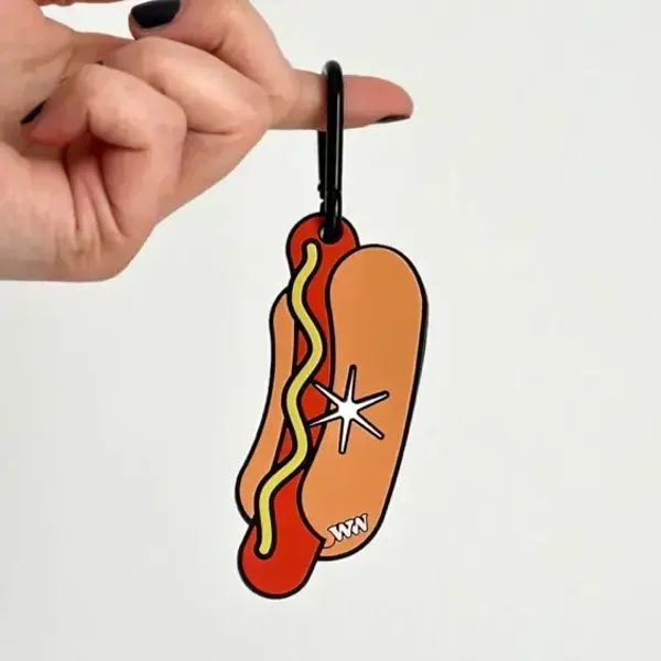 Hotdog Poopy Loop - Poepzakjeshouder