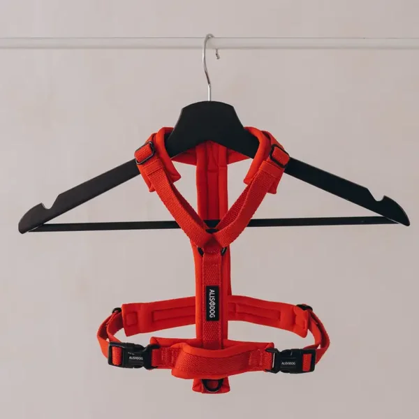 Red Comfy Harness - ALISDOG