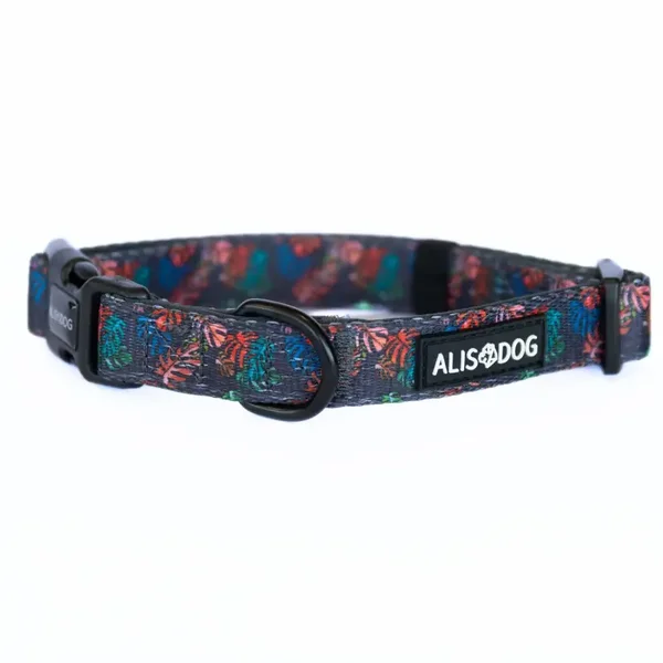 Dog Collar - Monstera Deliciosa - ALISDOG