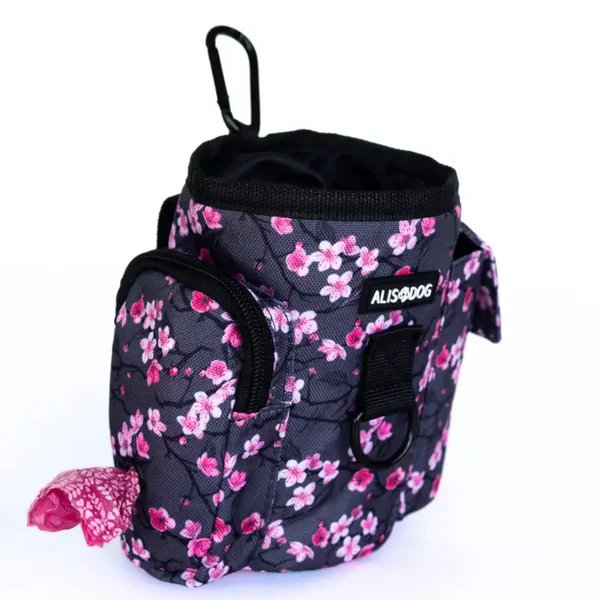 Dog Treat Bag With Belt - Sakura - ALISDOG