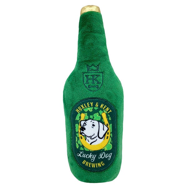 Power Plush Dog Beer