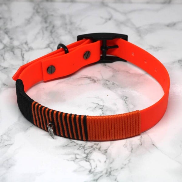 Biothane Collar  - Orange  - 38-45 cm