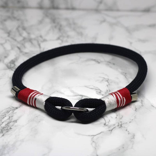 PPM ID Collar  - Dark Blue  - 47 cm