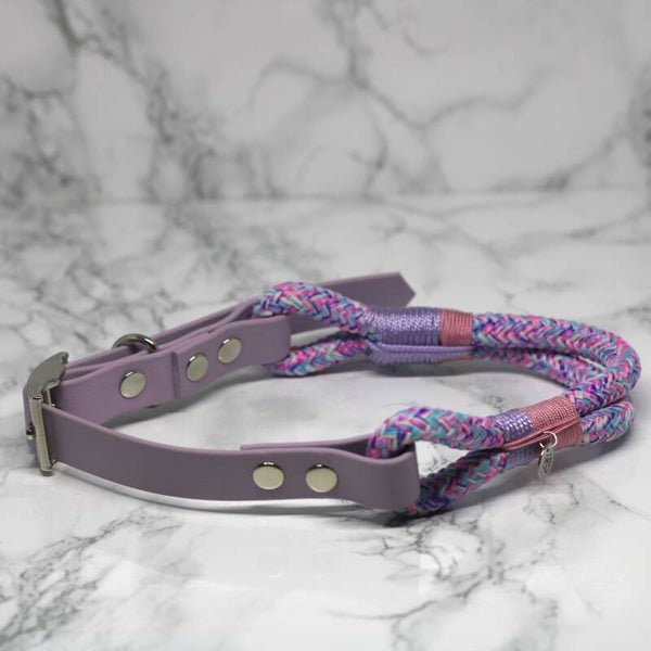 Biothane PPM Collar  - Pastel Purple mixed  - 48-52 cm