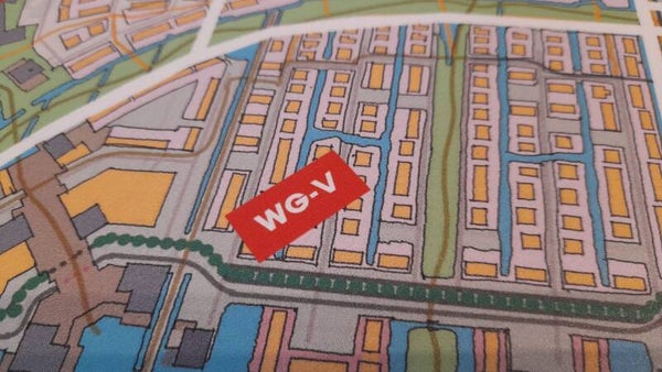 A2 formaat faseringstekening Westergouwe II