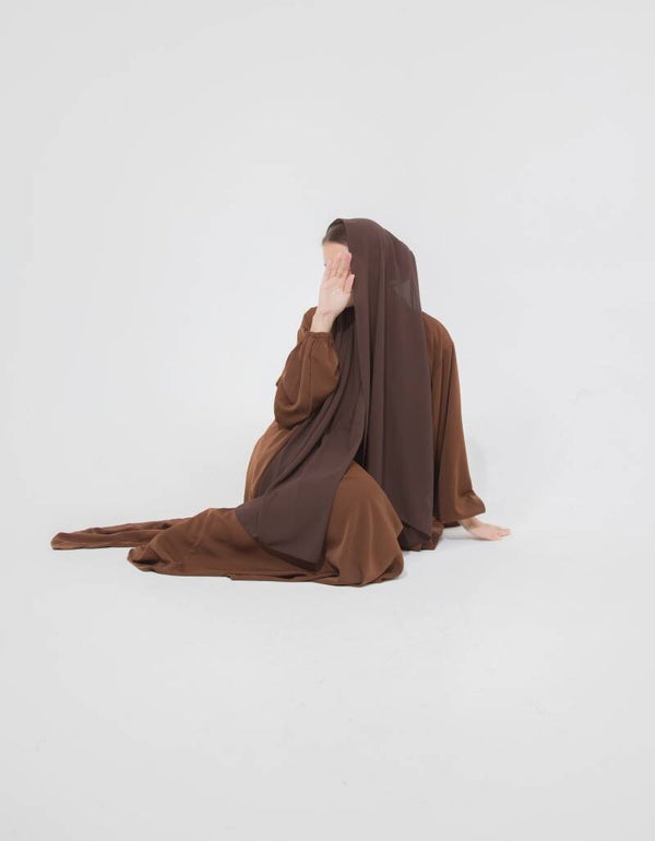 Eden Abaya - Chocolate Chic