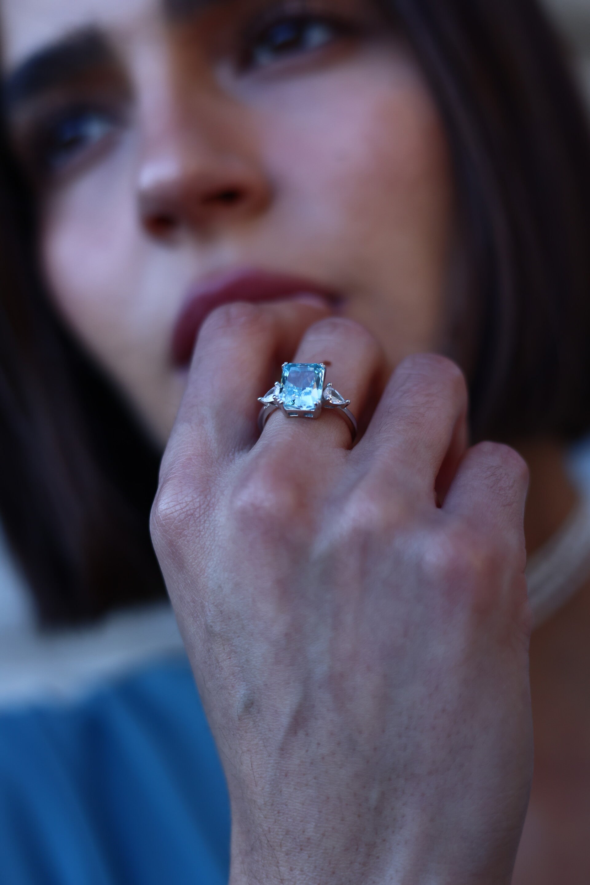 ANILLO BLEU LIMIÈRE
