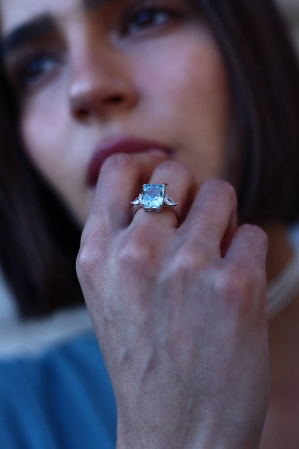 ANILLO BLEU LIMIÈRE
