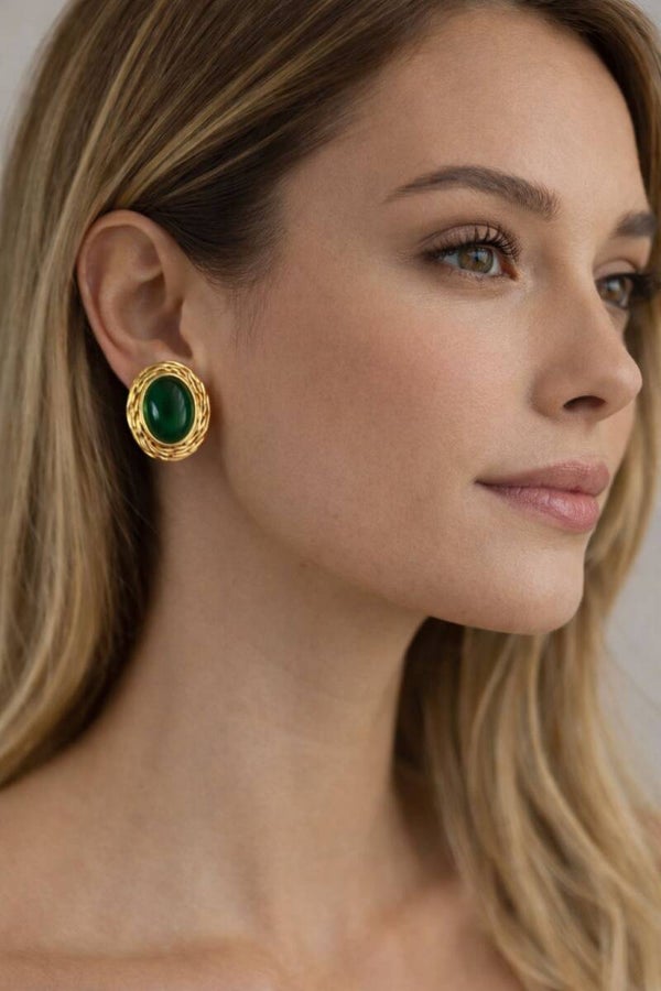 PENDIENTES EMERALD
