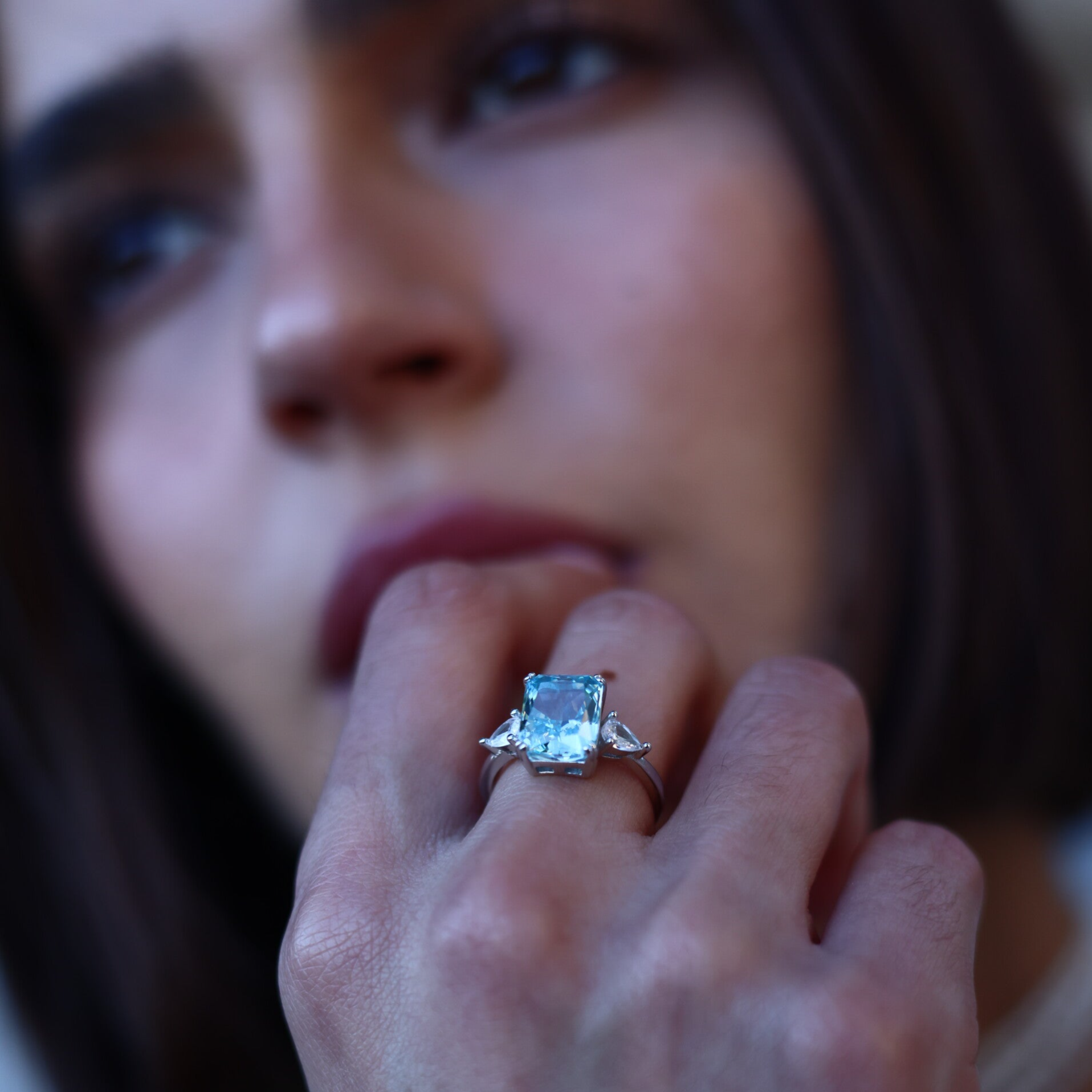 ANILLO BLEU LIMIÈRE