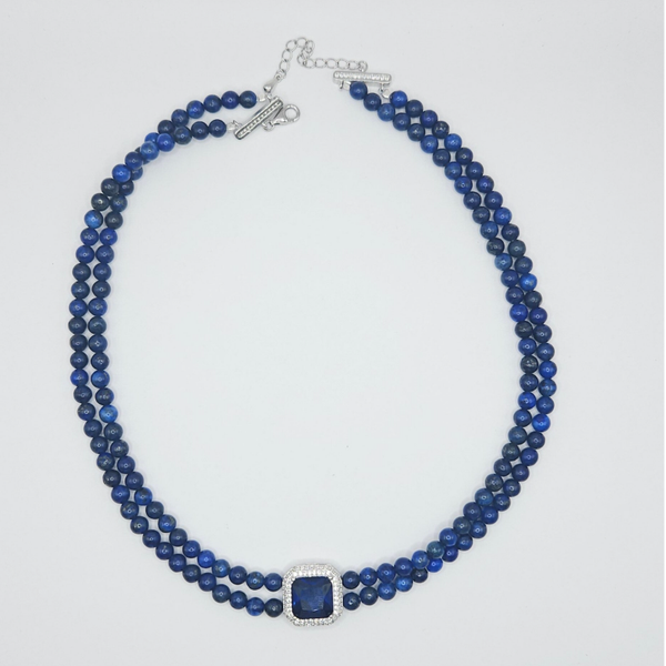 CHOKER DEEP BLUE