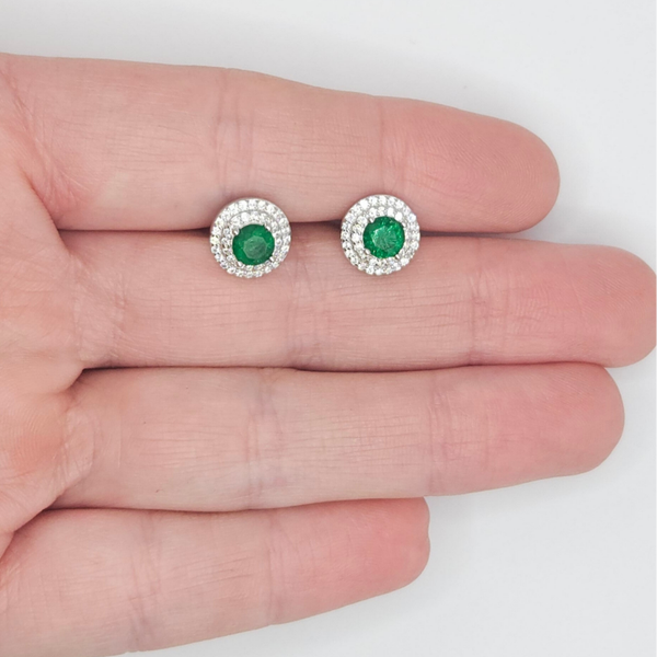 PENDIENTE GREEN MUSE MINI