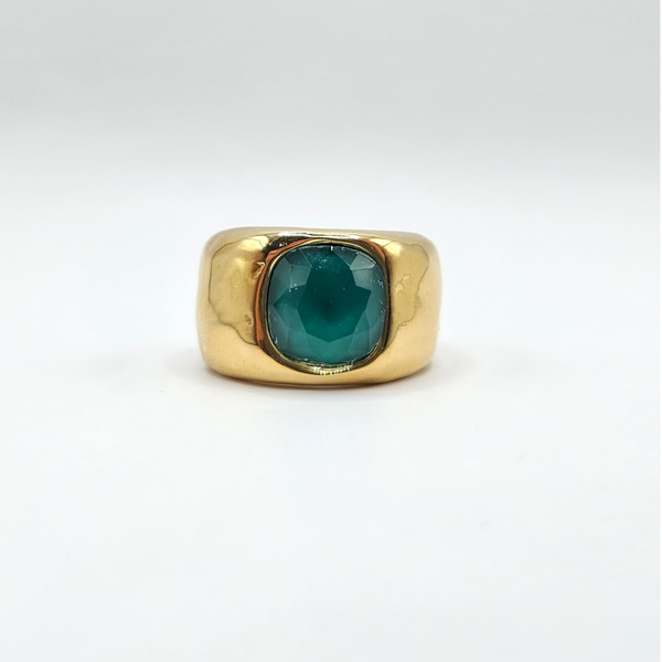 ANILLO AURA VERDE