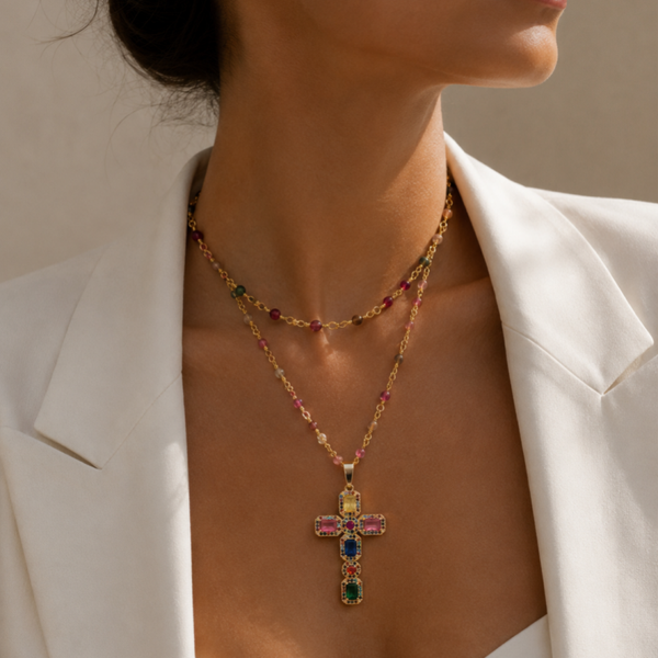 COLLAR CRUZ MULTICOLOR
