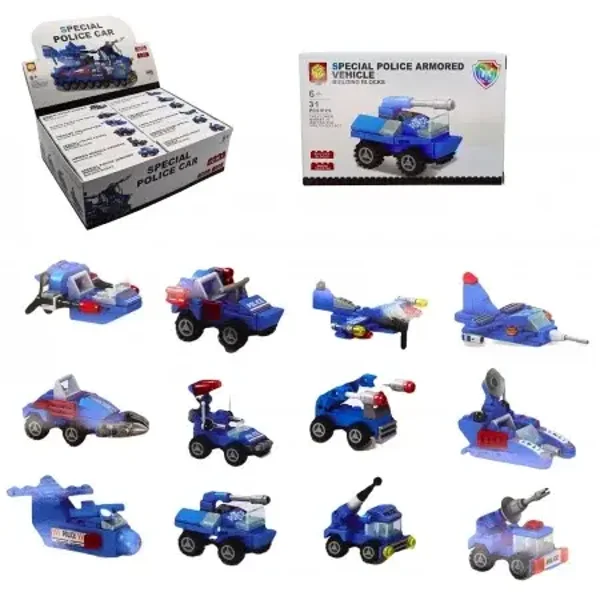 véhicule de construction police