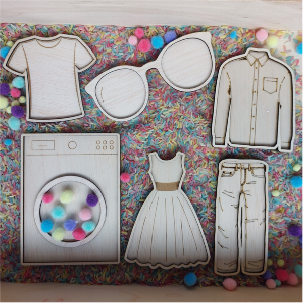 Kleding - vulvormen set