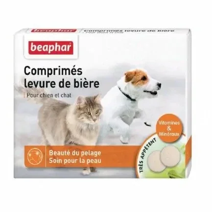 100 Comprimés Levure de bière Beaphar pour chien et chat