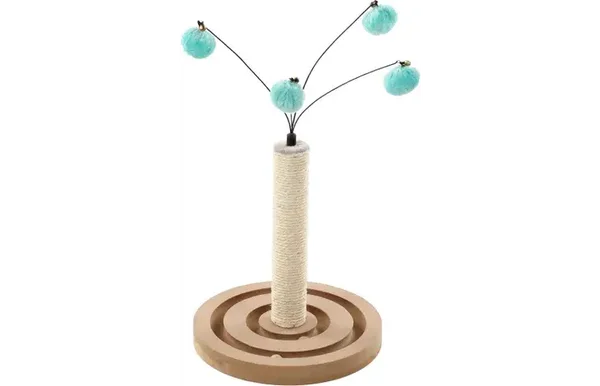 Arbre à chat Cya 3 Turquoise & Gris