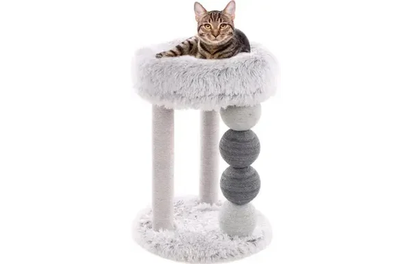 Arbre à chat Duchess Gris & Blanc