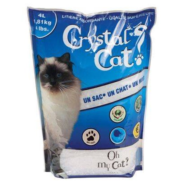 Litière pour chats Crystal Cat
