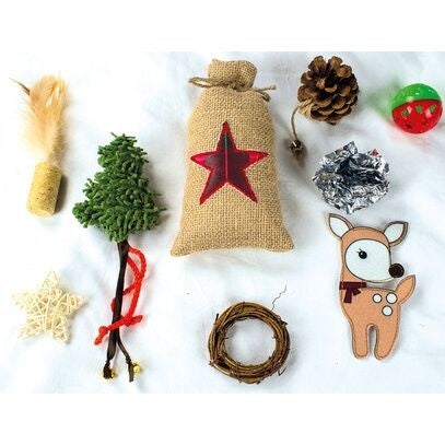 Lot de 9 jouets pour chat