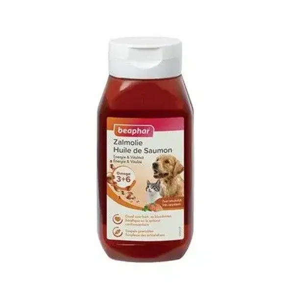 Huile de saumon Beaphar 430 ml