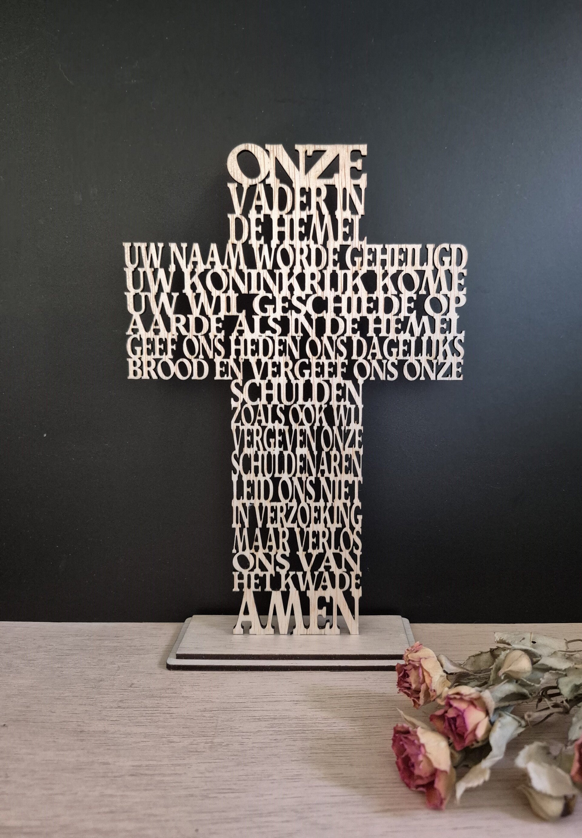 Gebed Onze Vader  - Kruis