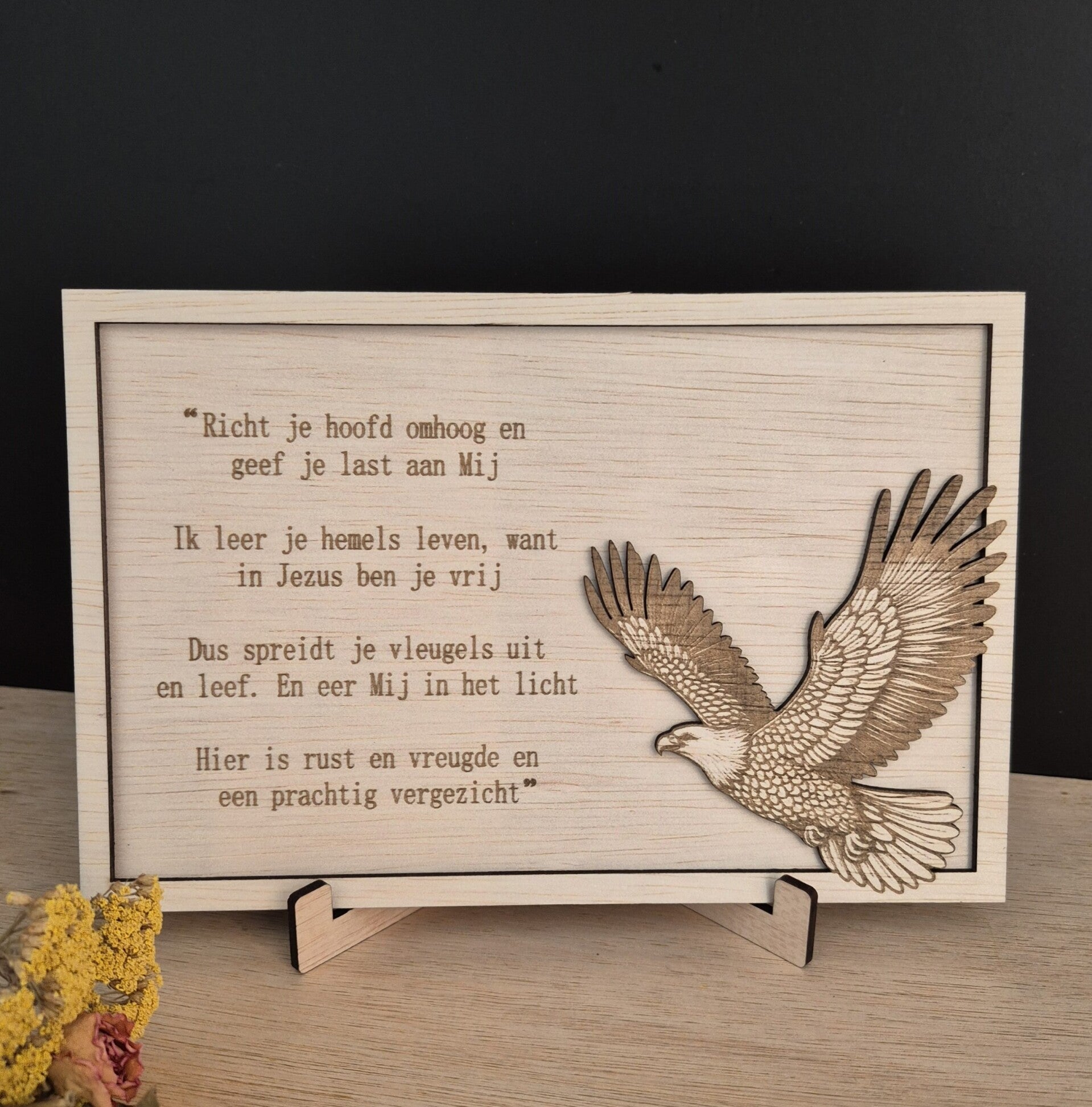 Tekstbord "De arend"