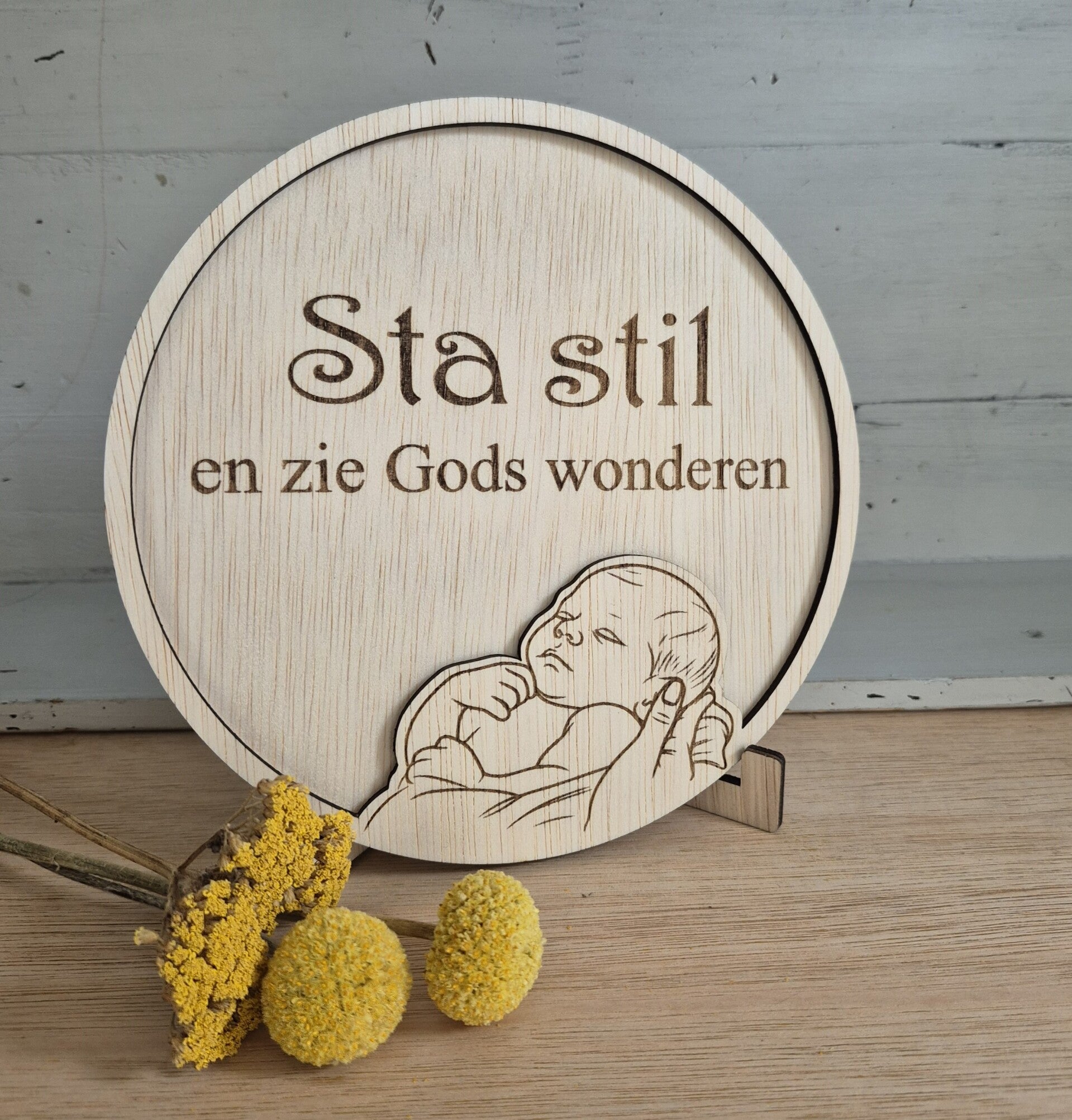 Sta stil en zie Gods wonderen