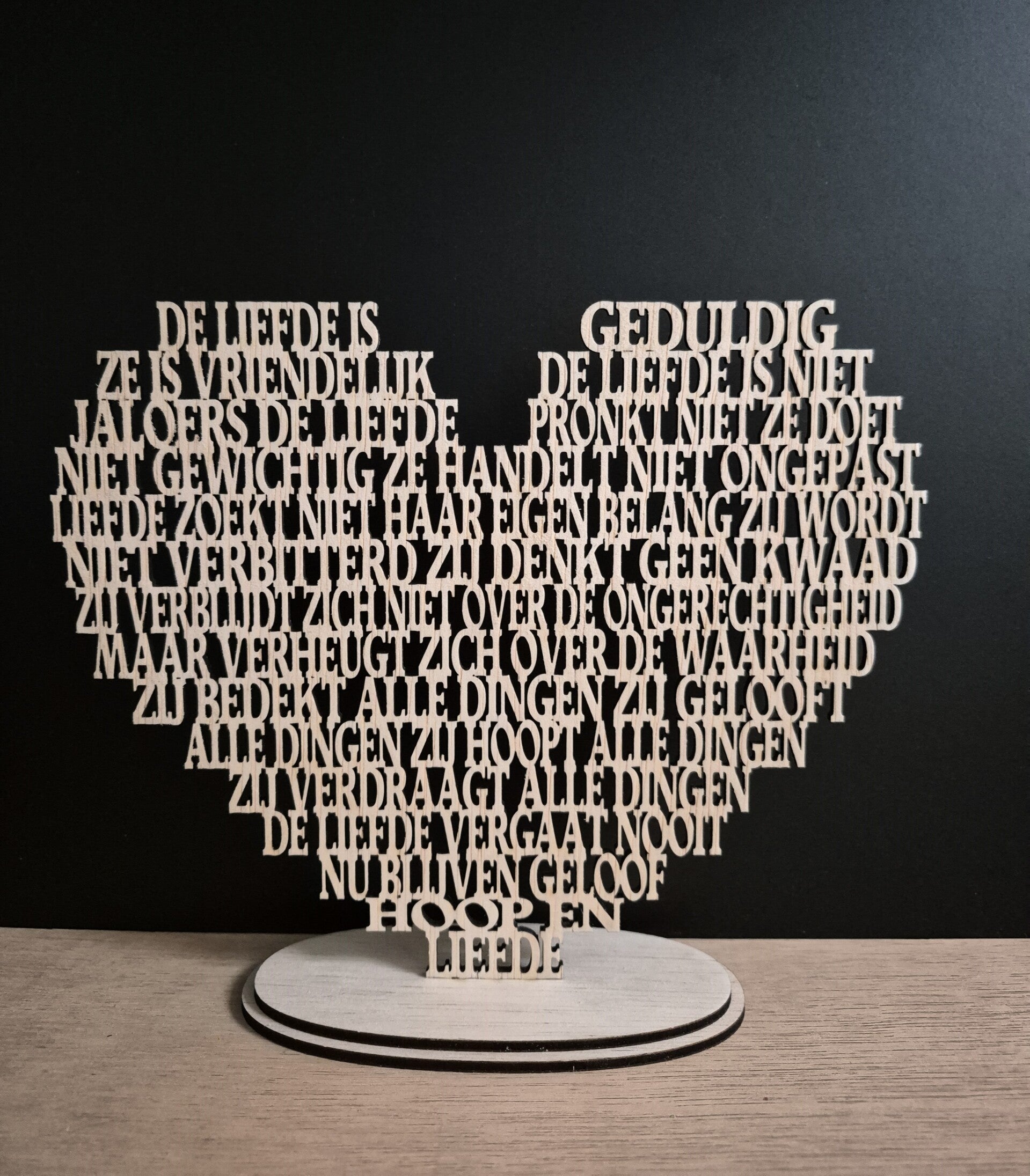 1 Korinthe 13 Liefde is geduldig  - Hart