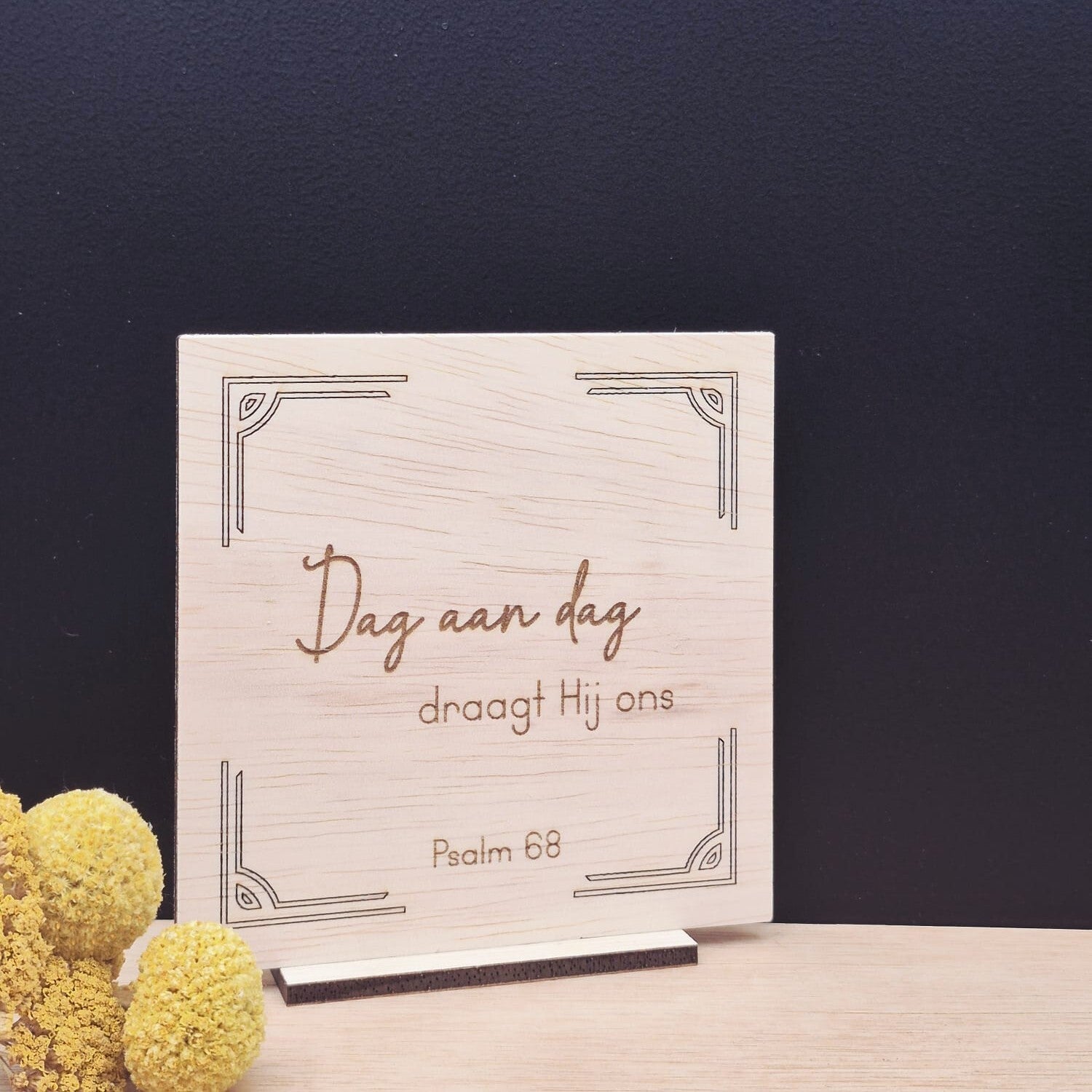 Dag aan dag (tegeltje, lijn)