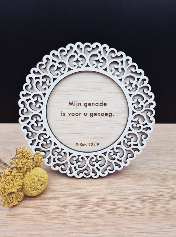 Mijn genade is voor u genoeg (2Kor. 12:9)