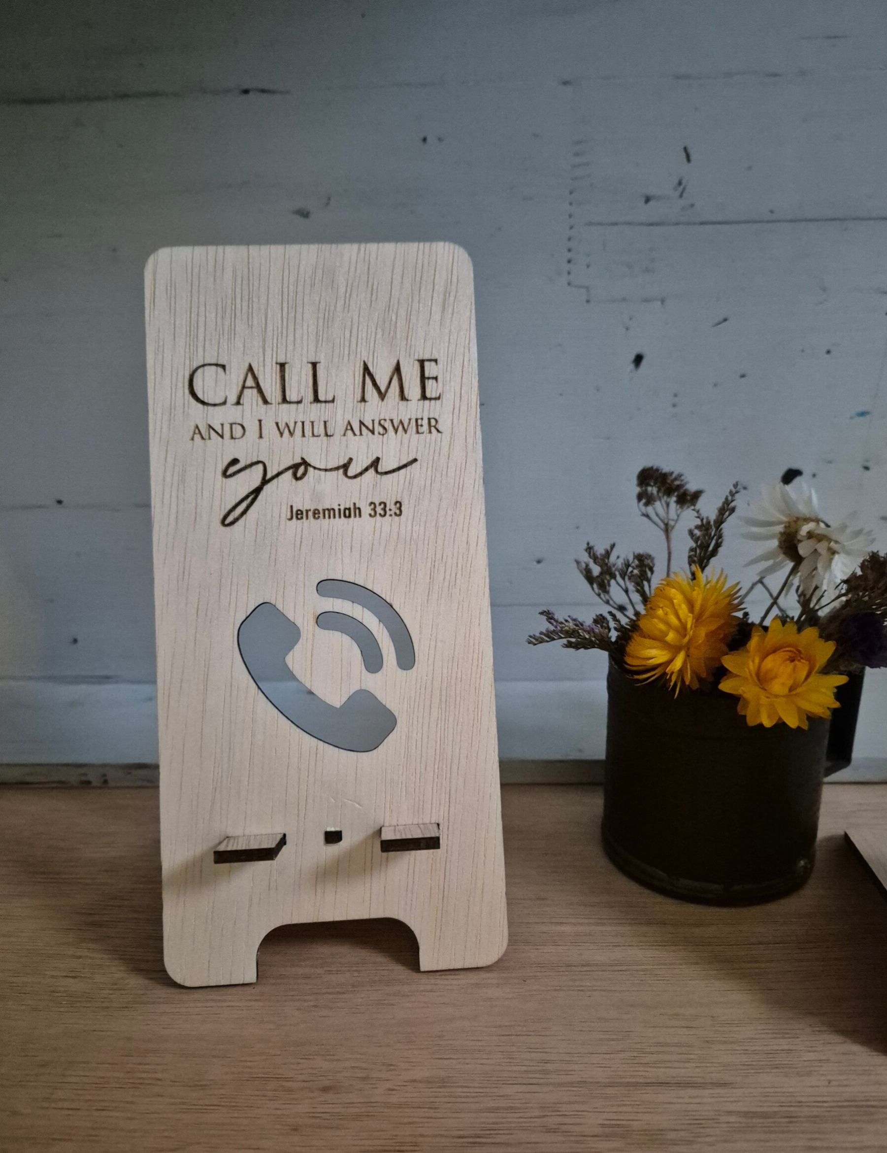Telefoonstandaard 'Call Me'