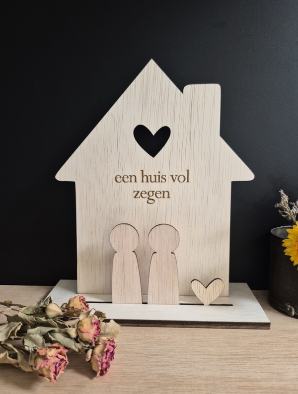 "Een huis vol zegen" - huisje