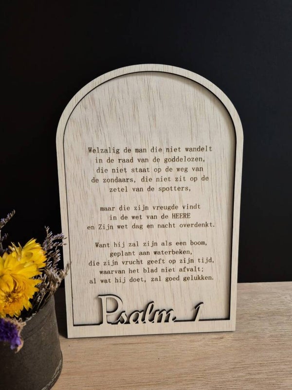 Psalm 1  Welzalig de man (HSV)