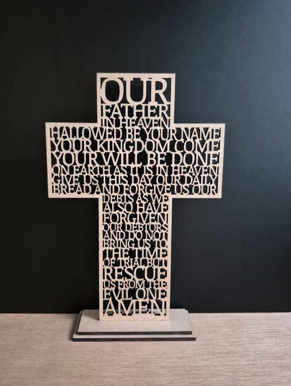 Our Father -met rand Kruis