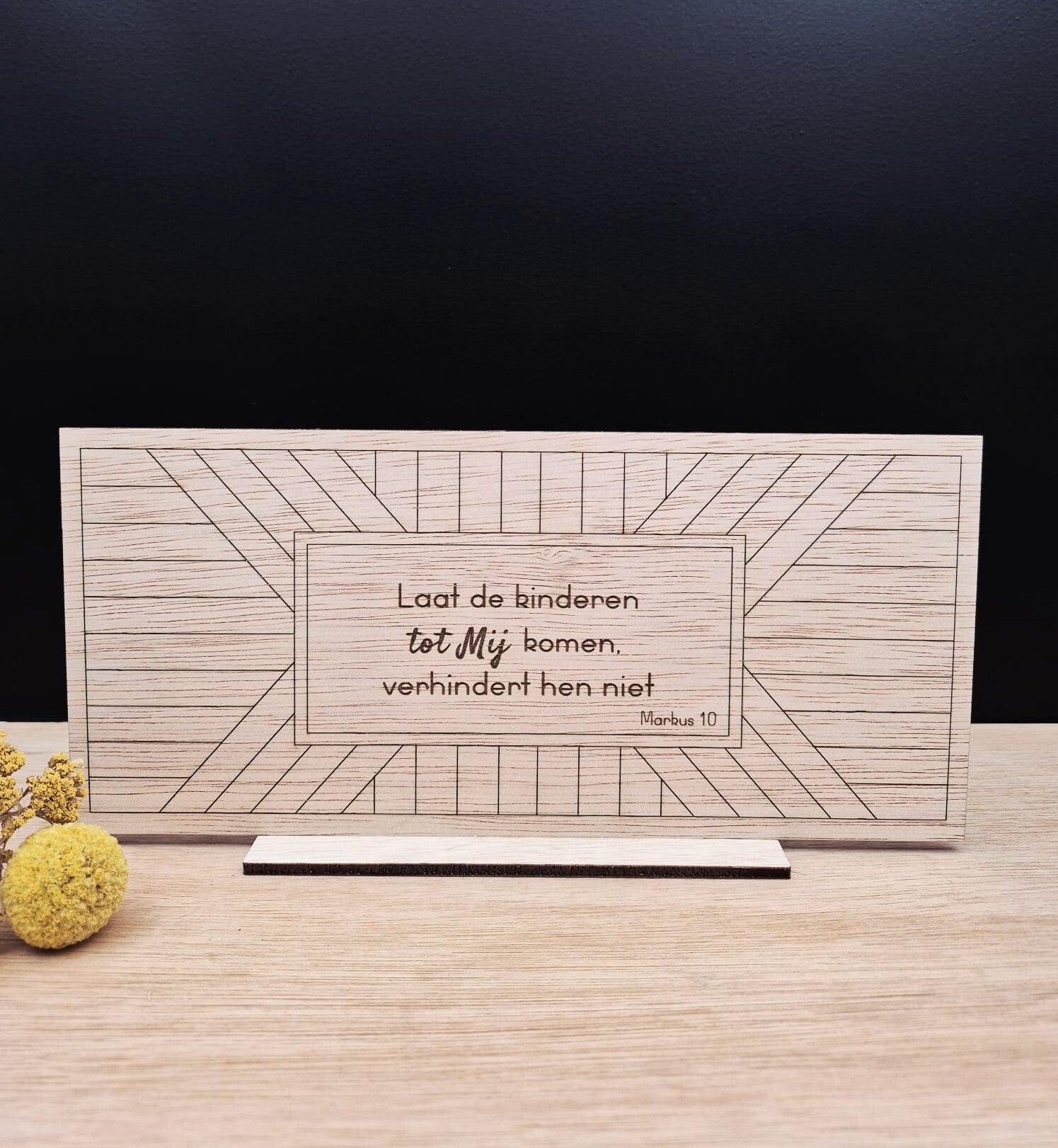 Laat de kinderen tot Mij komen (recht, lijn)