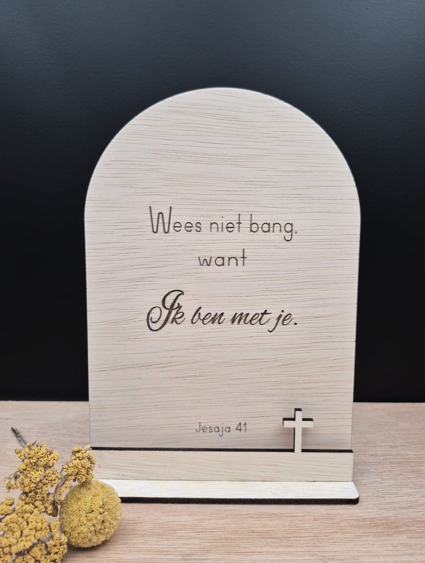 ...want Ik ben met je (boog)