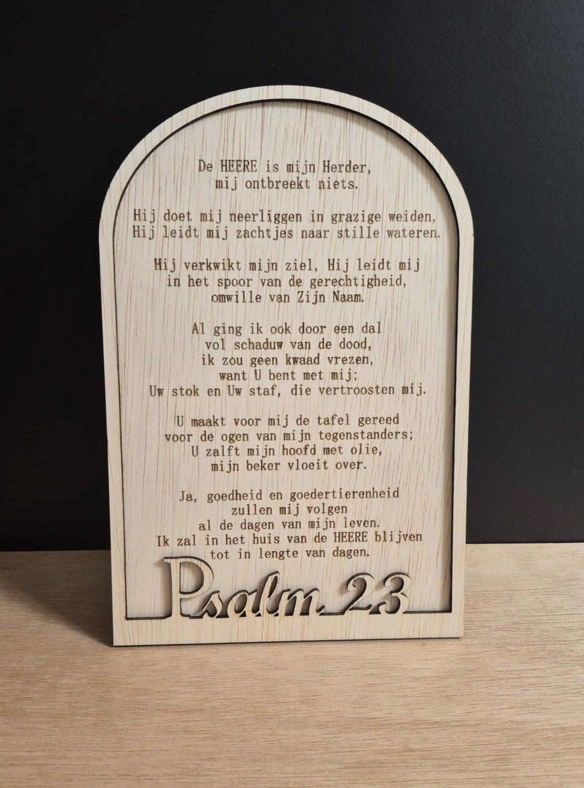 Psalm 23 De Heer is mijn Herder  (HSV)