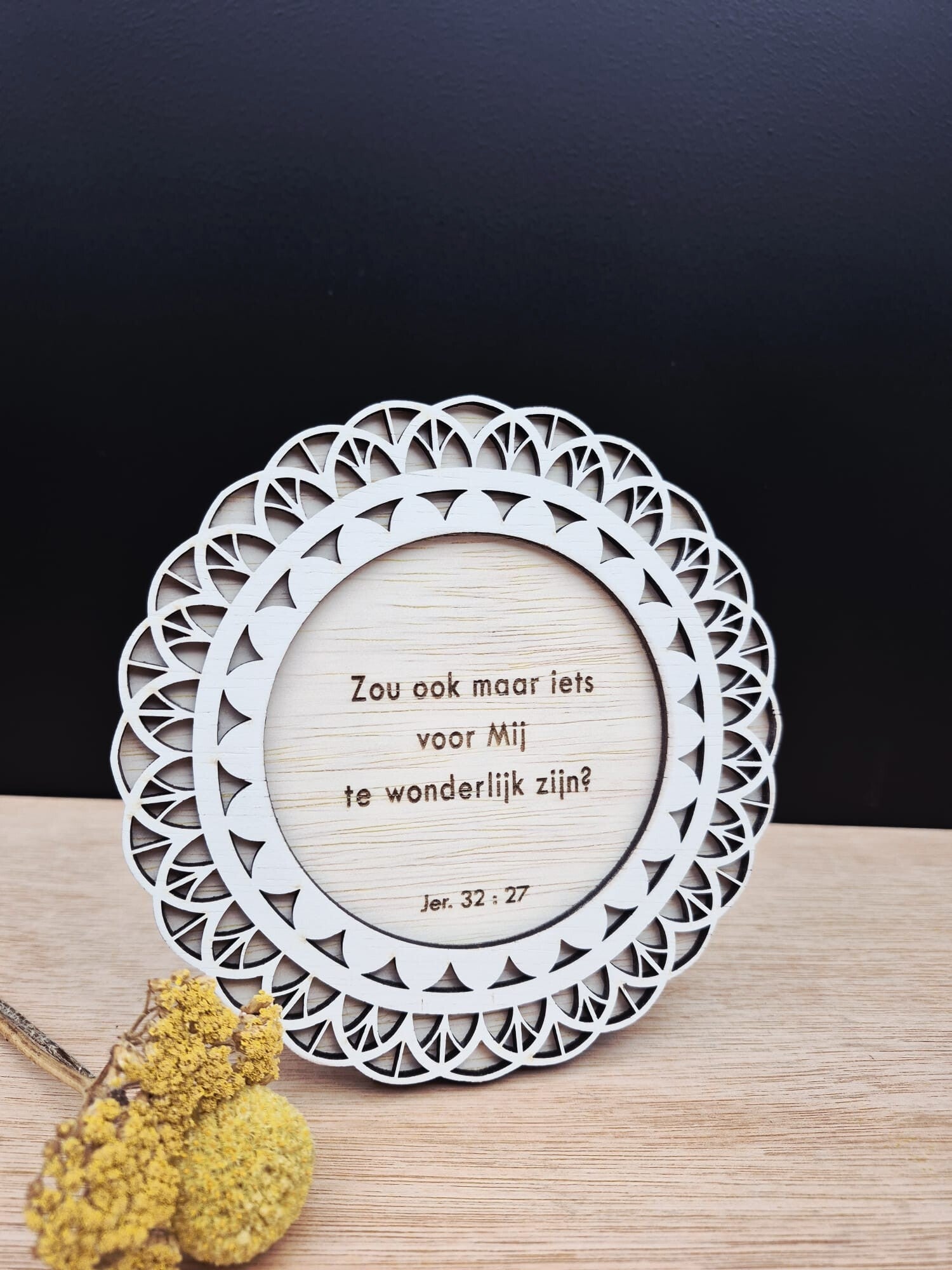 Zou ook maar iets voor Mij te wonderlijk zijn (Jer. 32:27)