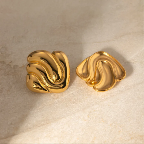Golden Sea Earrings