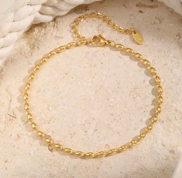 Aurelia Gold Anklet
